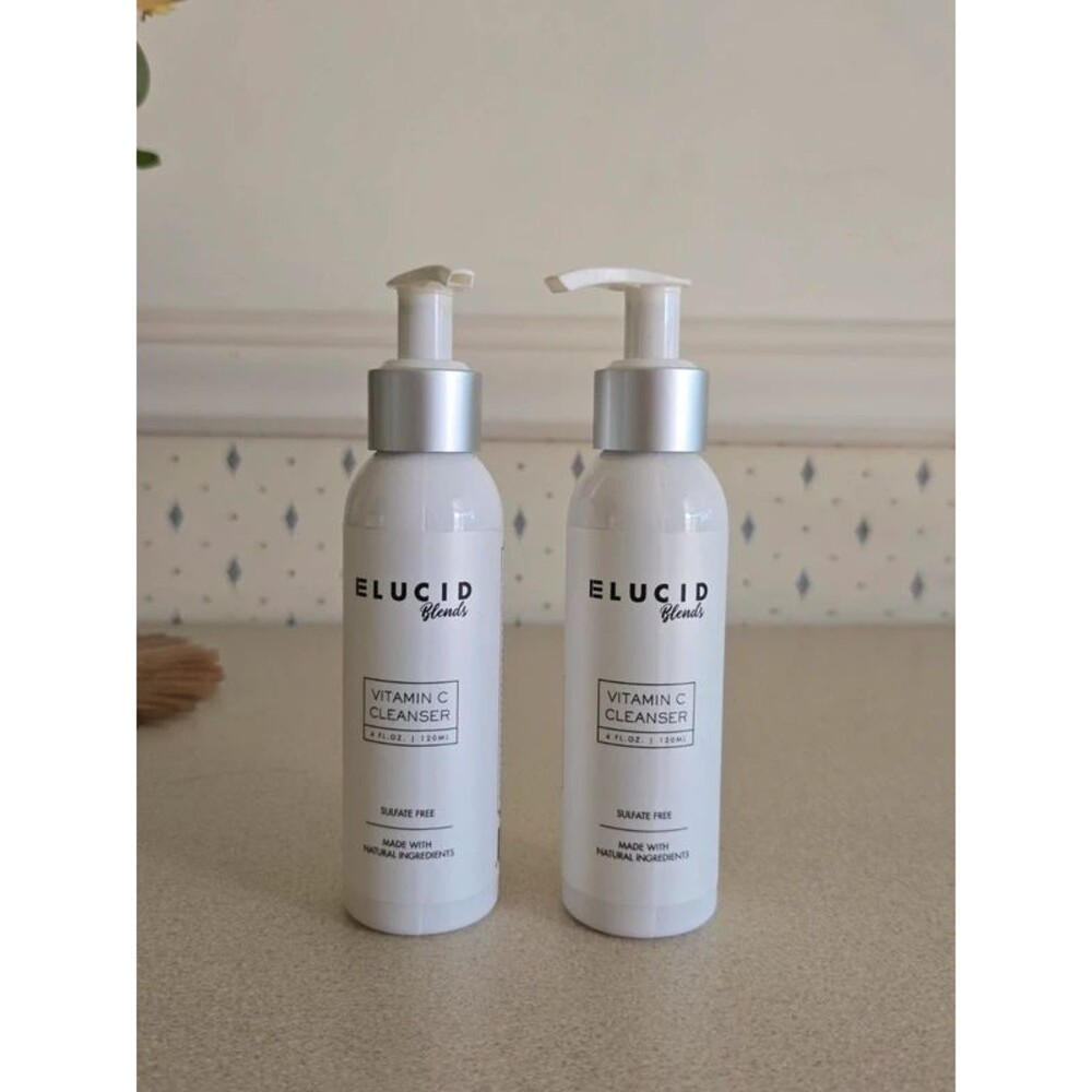 NEW Cleanser Elucid Vitamin C 4 oz bottles (Two bottles)